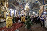 Архиерейское богослужение в Богородицерождественском соборе Орехово-Зуева 