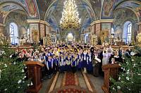 Архиерейское богослужение в Богородицерождественском соборе Орехово-Зуева 