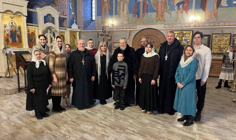 Рабочий визит епископа Николая в Ксениевский храм деревни Медвежьи Озёра 