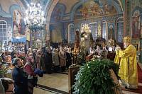 Архиерейское богослужение в Иоанно-Богословском храме г. Ликино-Дулёво 