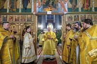 Архиерейское богослужение в Иоанно-Богословском храме г. Ликино-Дулёво 