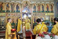 Архиерейское богослужение в Иоанно-Богословском храме г. Ликино-Дулёво 