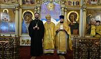 Архиерейское богослужение в Богоявленском соборе Ногинска