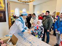 Акция «Луч Рождественской звезды» в Павлово-Посадском благочинии