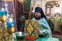 Архиерейское богослужение в Ксениевском храме Орехово-Зуева 