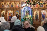 Архиерейское богослужение в Ксениевском храме Орехово-Зуева 