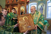 Архиерейское богослужение в Ксениевском храме Орехово-Зуева 