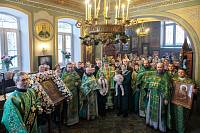 Архиерейское богослужение в Ксениевском храме Орехово-Зуева 