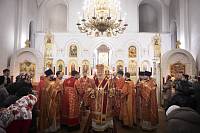 Архиерейское богослужение в храме Новомучеников и исповедников Церкви Русской г. Балашихи