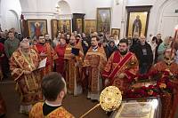 Архиерейское богослужение в храме Новомучеников и исповедников Церкви Русской г. Балашихи