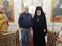 Архиерейское богослужение в Преображенском кафедральном соборе Балашихи