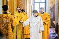 Архиерейское богослужение в Преображенском храме деревни Андреевские выселки