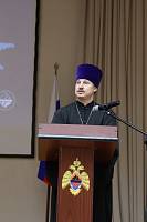 Поздравление с Днём защитника Отечества в микрорайоне ВНИИПО