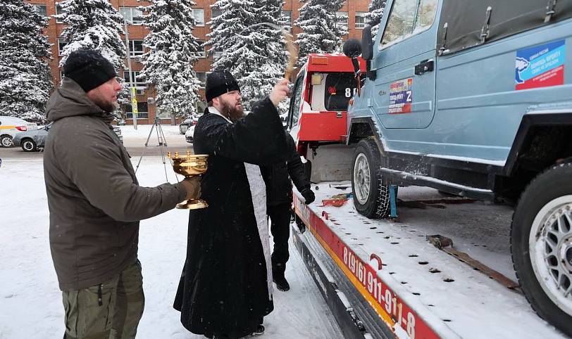 Отправка гуманитарного груза в зону СВО из Павловского Посада