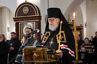 Чтение Великого покаянного канона преподобного Андрея Критского в Николо-Берлюковской пустыни