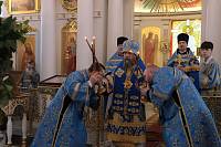 Архиерейское богослужение в Покровском храме Балашихи