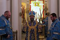 Архиерейское богослужение в Покровском храме Балашихи
