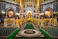 Патриаршее богослужение в Храме Христа Спасителя