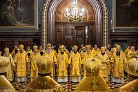 Патриаршее богослужение в Храме Христа Спасителя