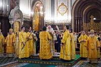 Патриаршее богослужение в Храме Христа Спасителя
