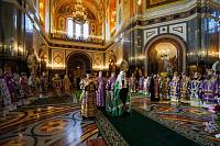 Патриаршее богослужение в Храме Христа Спасителя