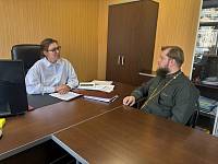 Рабочая встреча с главным врачом поликлиники «РЖД-Медицина» г. Орехово-Зуево