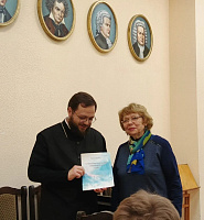 Мастер-класс по игре на баяне в детской школе искусств города Фрязино