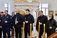 Отпевание ветерана Великой Отечественной войны в Электрогорске