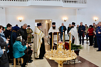 Отпевание ветерана Великой Отечественной войны в Электрогорске