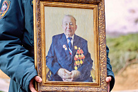 Отпевание ветерана Великой Отечественной войны в Электрогорске