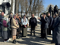 Сотрудники и ветераны ГУФСИН в Николо-Берлюковском монастыре