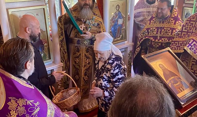 День памяти священномученика Сергия Скворцова в Параскевинском храме Дрезны