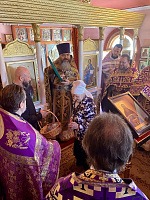 День памяти священномученика Сергия Скворцова в Параскевинском храме Дрезны