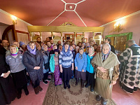 День памяти священномученика Сергия Скворцова в Параскевинском храме Дрезны