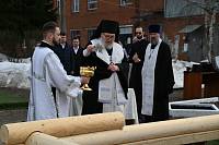 Закладка храма на территории КП-3 г. Электростали