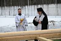 Закладка храма на территории КП-3 г. Электростали