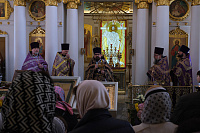 День памяти святителя Серапиона, архиепископа Новгородского, в Покровском храме Балашихи