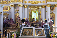 День памяти святителя Серапиона, архиепископа Новгородского, в Покровском храме Балашихи