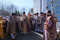 День памяти святителя Серапиона, архиепископа Новгородского, в Покровском храме Балашихи