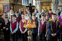 Миссионерская Литургия Преждеосвященных Даров в Троицком соборе города Щёлково