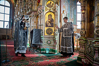 Миссионерская Литургия Преждеосвященных Даров в Троицком соборе города Щёлково