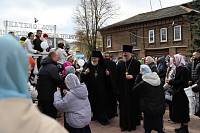 Архиерейское богослужение в Богоявленском соборе Ногинска 