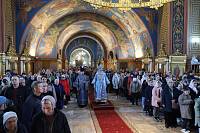 Архиерейское богослужение в Богоявленском соборе Ногинска 