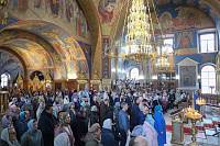 Архиерейское богослужение в Богоявленском соборе Ногинска 