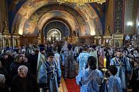 Архиерейское богослужение в Богоявленском соборе Ногинска 