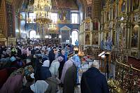 Архиерейское богослужение в Богоявленском соборе Ногинска 