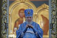 Архиерейское богослужение в Богоявленском соборе Ногинска 