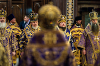 Патриаршее богослужение в Храме Христа Спасителя
