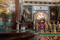 Патриаршее богослужение в Храме Христа Спасителя