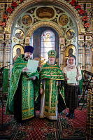 Выпуск Библейско-богословских курсов в Троицком соборе города Щёлково